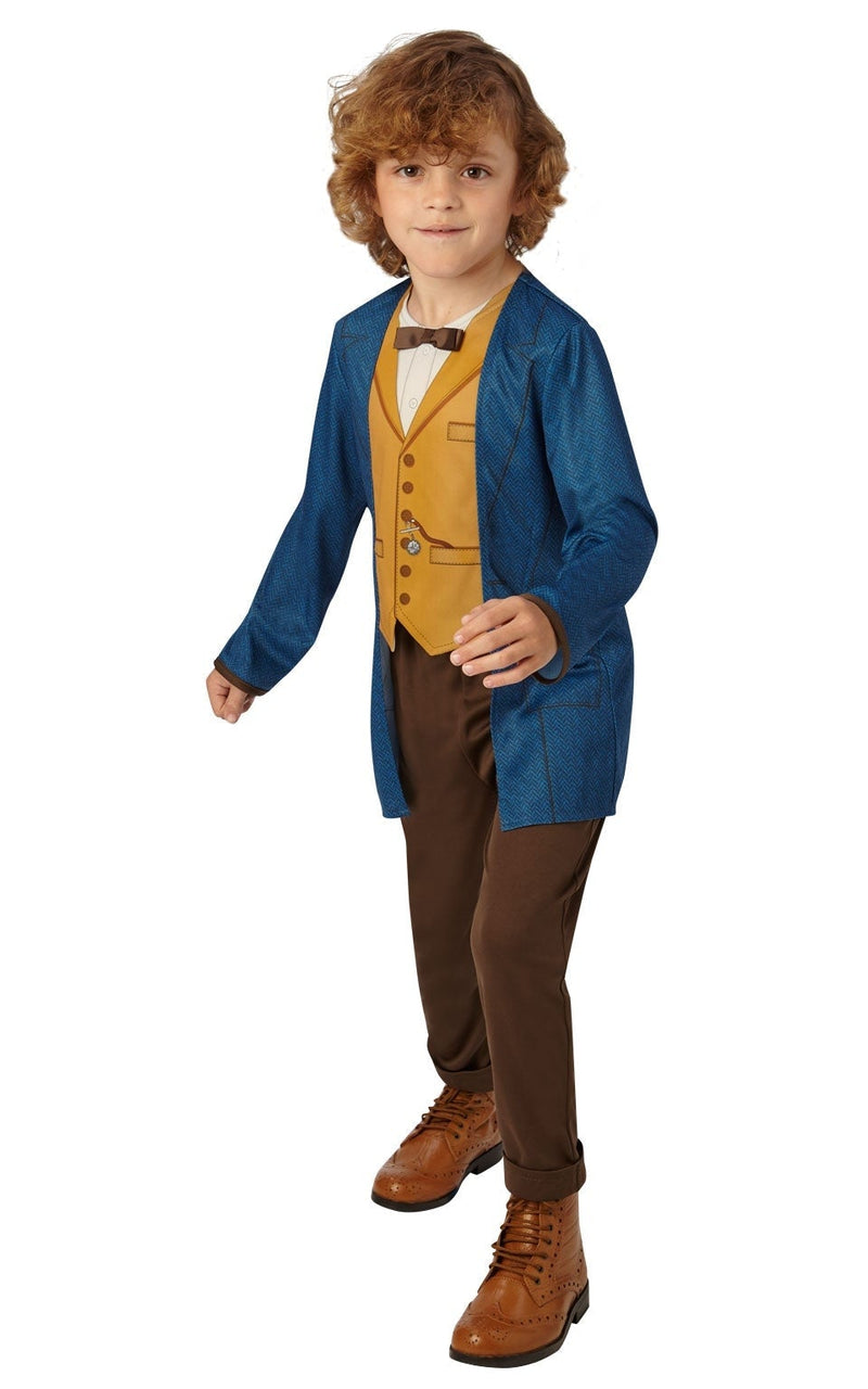 Newt Scamander Boys Costume Harry Potter_1