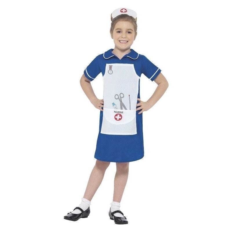 Nurse Costume Kids Blue_4