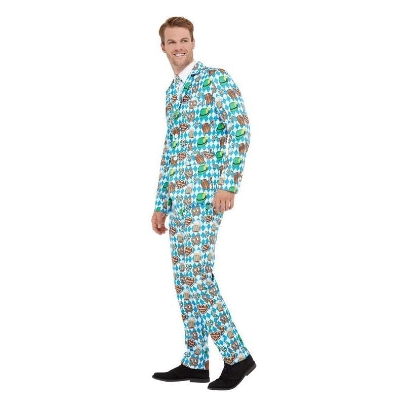 Oktoberfest Beer Festival Adult Blue Suit_3