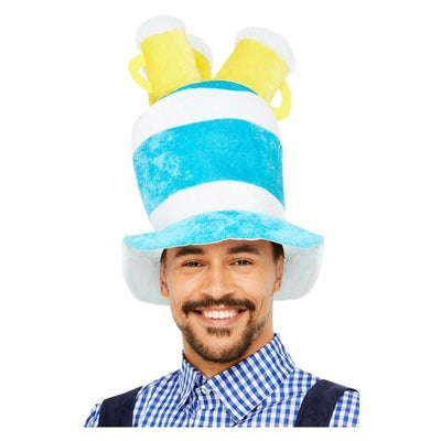 Oktoberfest Beer Hat Blue_1