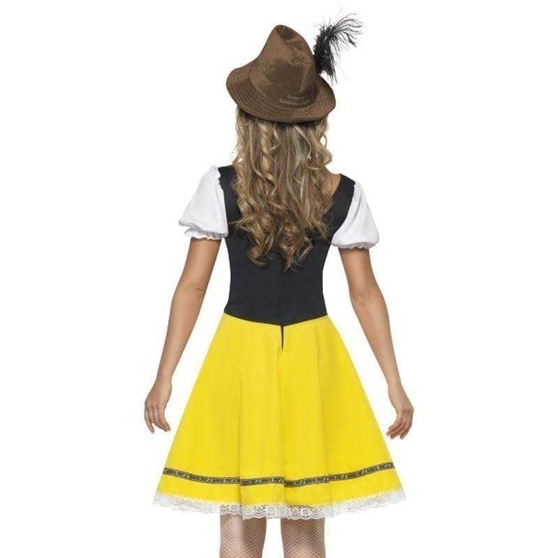 Oktoberfest Costume Female Adult Green Yellow_2