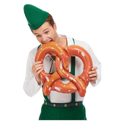 Oktoberfest Inflatable Pretzel Brown Accessory 40cm_1