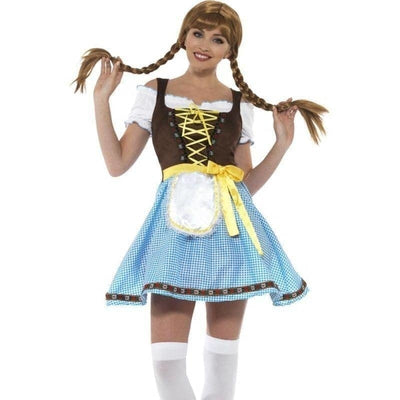 Olga Bavarian Costume Adult Blue White_1