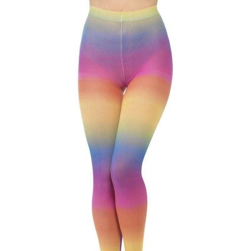 Opaque Tights Adult Rainbow_1