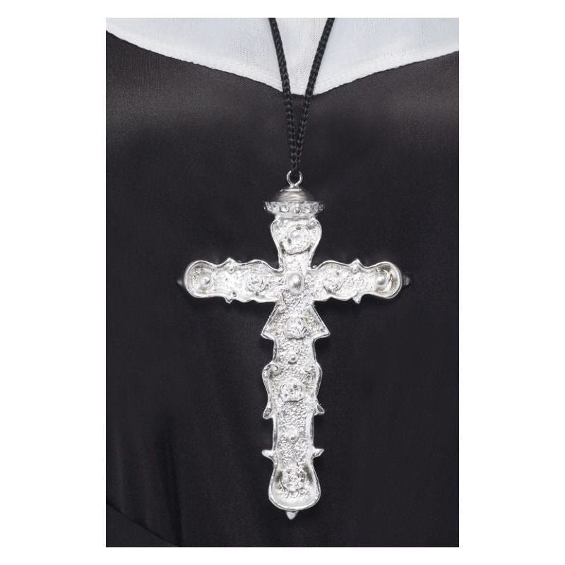 Size Chart Ornate Cross Pendant Adult Silver