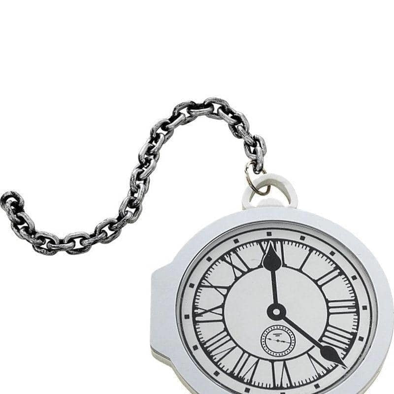 Oversized Pocket Watch Adult White_1