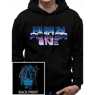 Ready Player One High Five Pullover Hoodie Adult_1