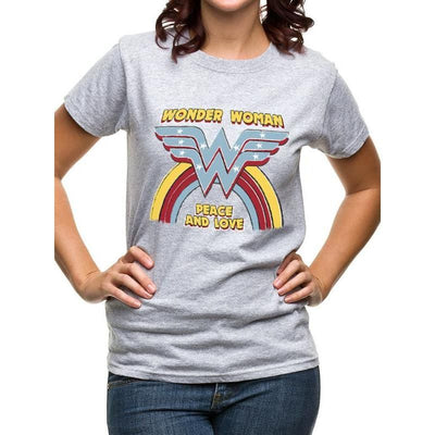 Wonder Woman Rainbow Vintage Unisex T-Shirt Peace WW84 Adult 1