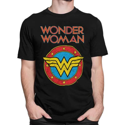 Wonder Woman Vintage Logo Unisex T-Shirt 84 WW84 Adult 1