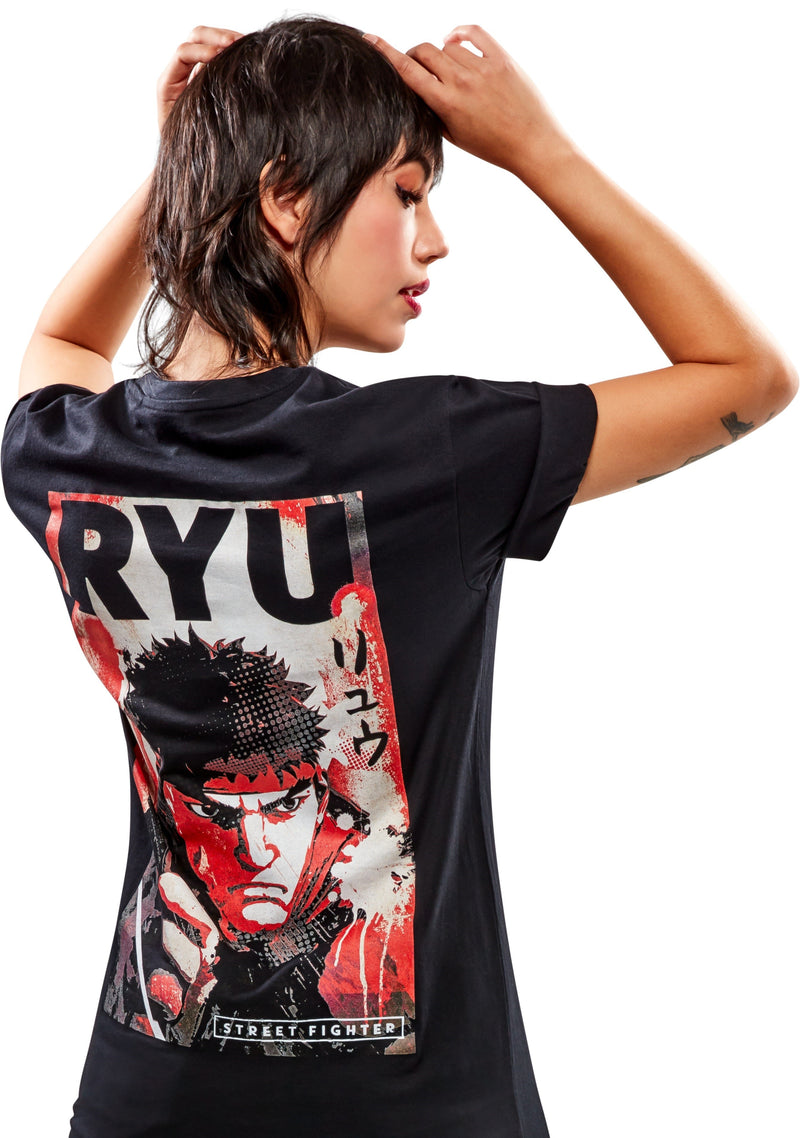 Street Fighter Ryu Reverse T-Shirt Unisex