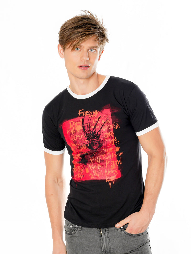 Nightmare On Elm Street Freddy Claw T Shirt