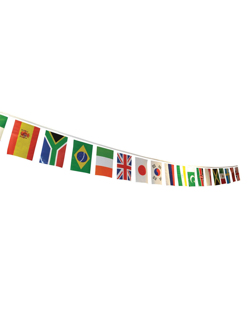 Multi Nation Bunting Party Goods Unisex