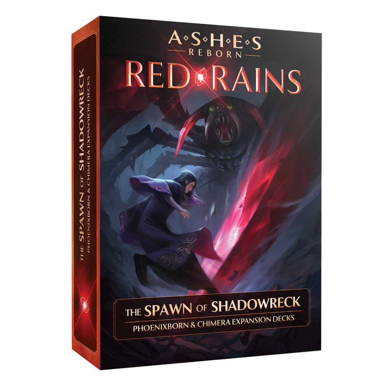 Ashes Reborn: Red Rains - The Spawn of Shadowreck - Phoenixborn & Chimera Expansion Decks