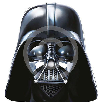 Darth Vader Card Face Mask Plastic Masks Cardboard Masks Male_1 PM136