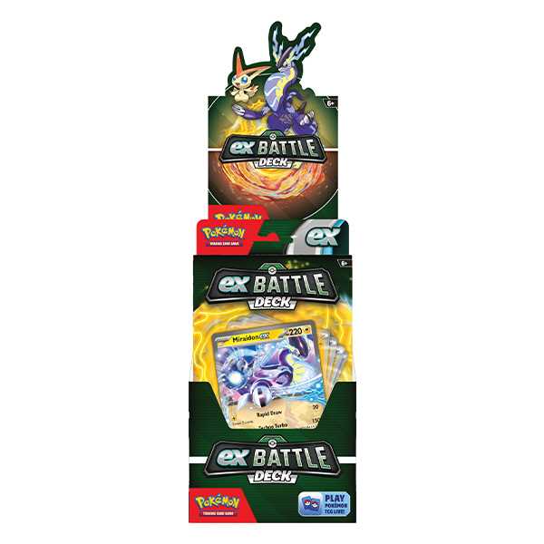 Pokémon TCG: Miraidon and Victini ex Battle Decks