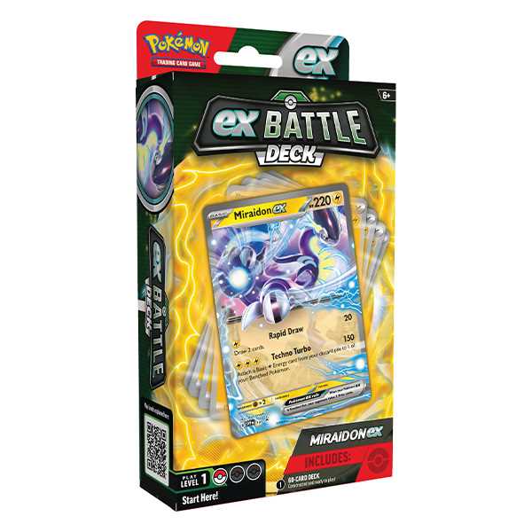 Pokémon TCG: Miraidon and Victini ex Battle Decks