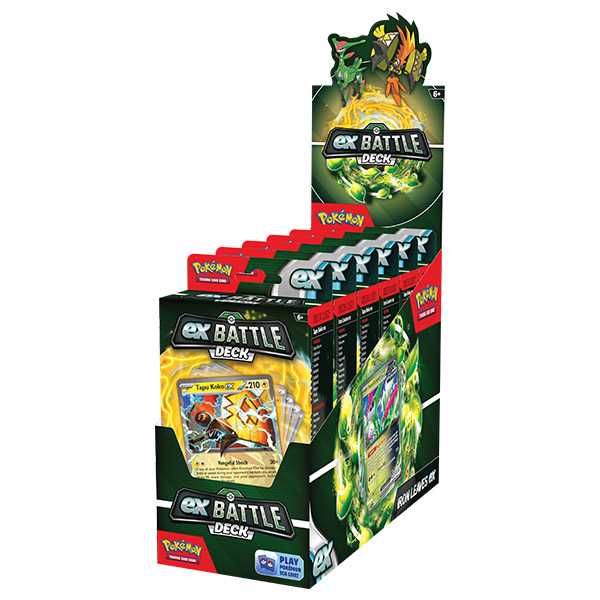 Pokémon TCG: Tapu Kok/ Iron Leaves ex Battle Deck CDU