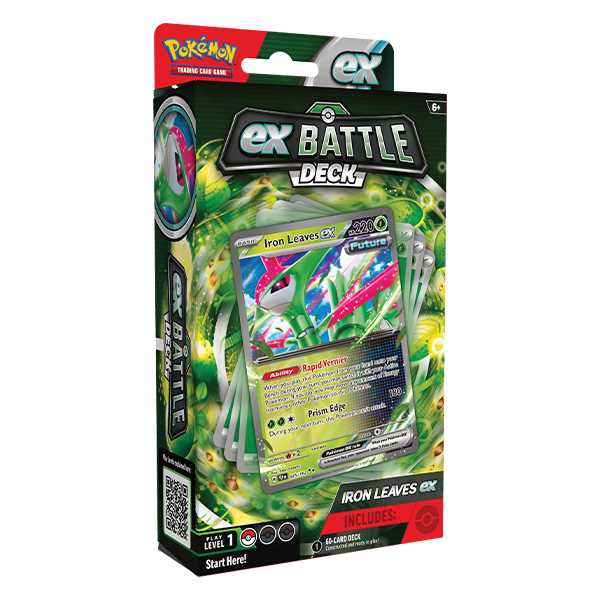 Pokémon TCG: Tapu Kok/ Iron Leaves ex Battle Deck CDU