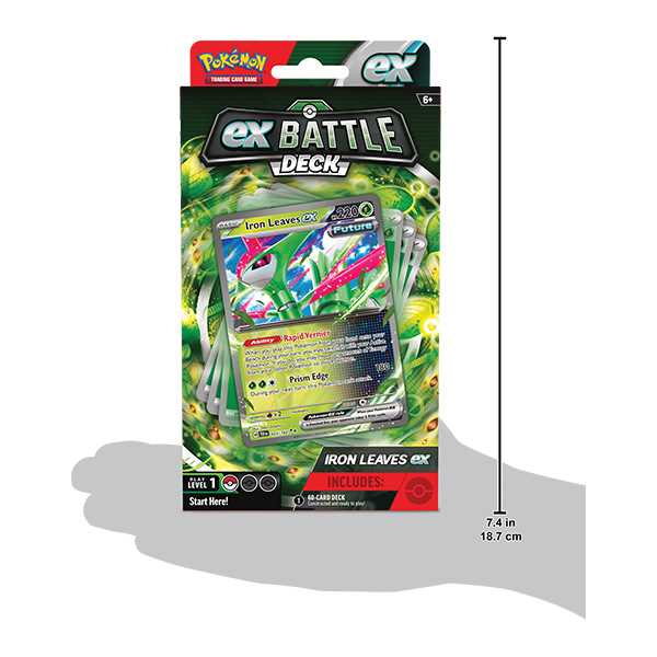 Pokémon TCG: Tapu Kok/ Iron Leaves ex Battle Deck CDU