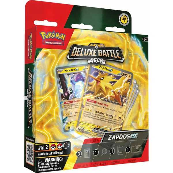 Pokémon TCG: Deluxe Battle Deck - Ninetales and Zapdos (CASE OF 6)