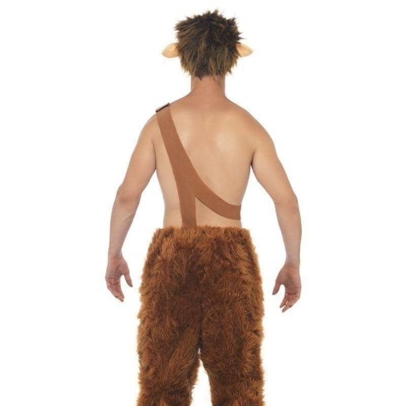 Pan Costume Adult Brown Ears Horns_2