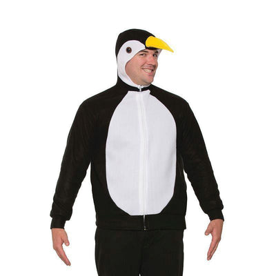 Penguin Hoodie Unisex Adult Costumes Chest Size 42"_1