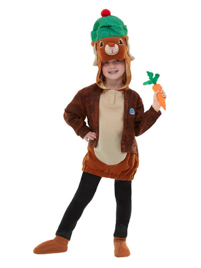 Peter Rabbit Benjamin Bunny Deluxe Costume Brown Toddler_1