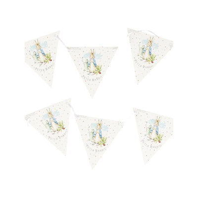 Peter Rabbit Classic Tableware Party Bunting All Blue Cream_1