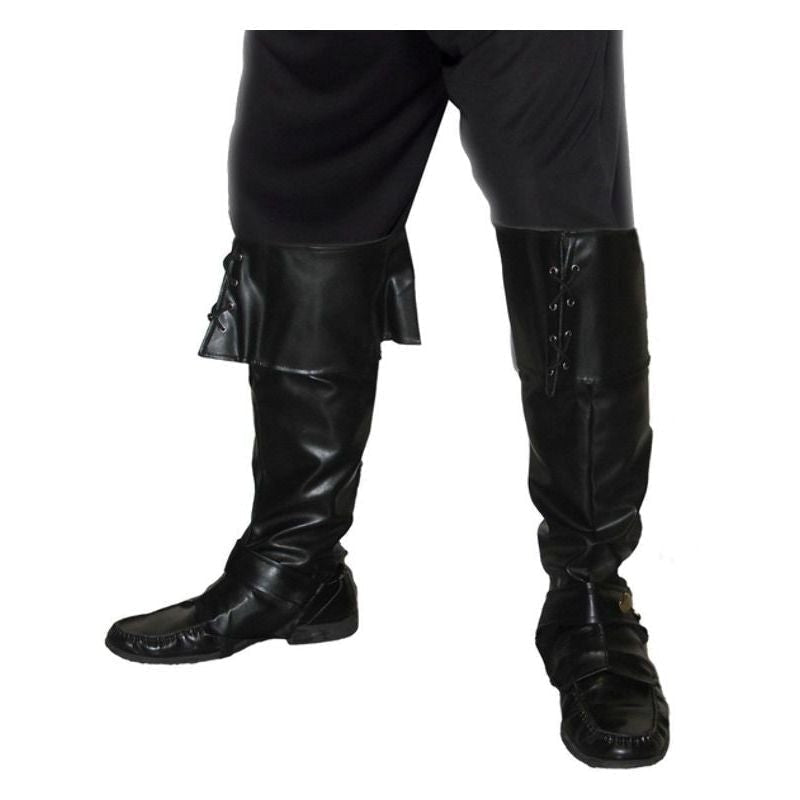 Pirate Bootcovers Adult Black_2