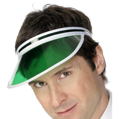 Poker Visor Adult Green_1