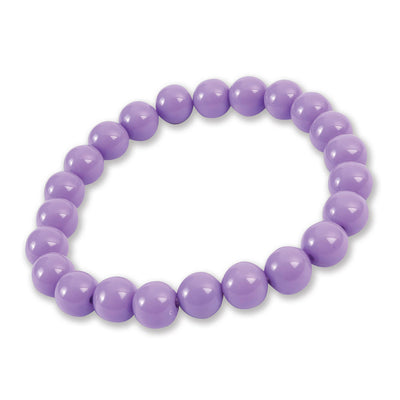 Pop Art Pearl Bracelet Lavender Costume Accessory_1