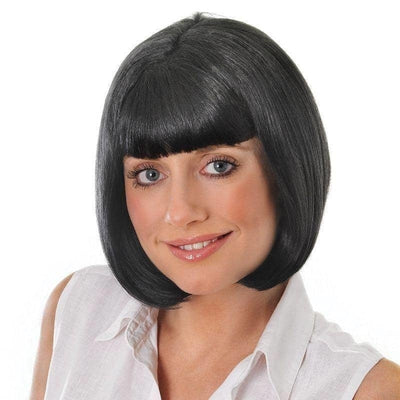 Pulp Fiction Mia Black Wig Bob Style_1