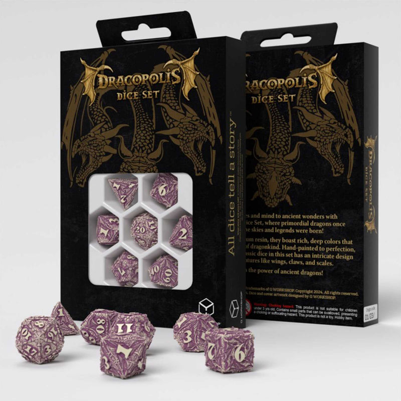 Dracopolis Dice Set: The Yuacatan Featherwing