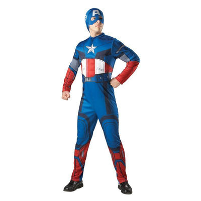 Captain America Deluxe Costume_1 RUK810278XL