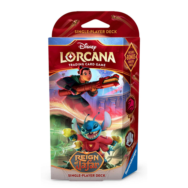 Disney Lorcana Trading Card Game - Reign of Jafar Starter Deck - Set 8 CDU Display