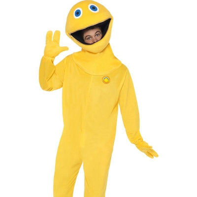 Rainbow Zippy Costume Adult Yellow_1