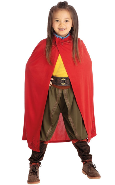 Raya Stand Alone Red Cloak Costume_1