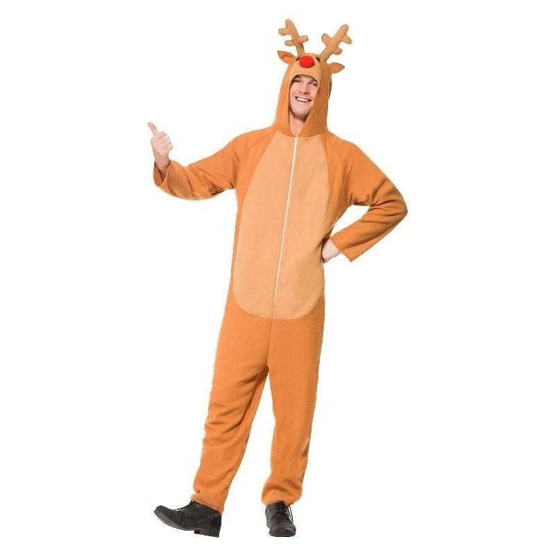 Reindeer Costume Adult Brown_5