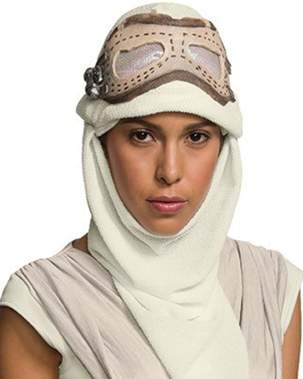 Rey Eye Mask with Hood Adult Scavenger Jedi Force Awakens_1