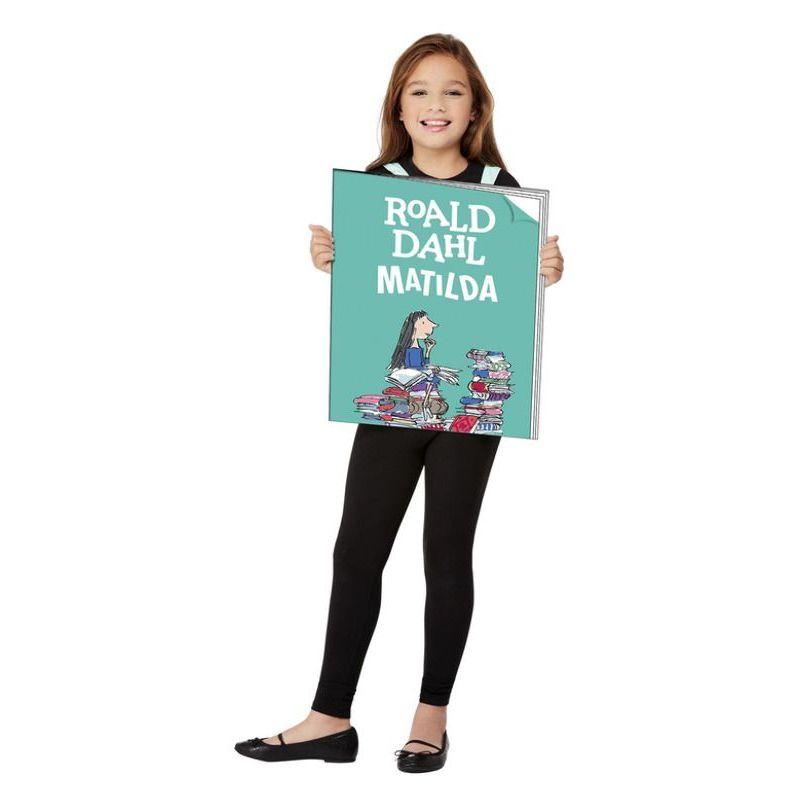 Roald Dahl Matilda Book Cover Costume Turquoise_1