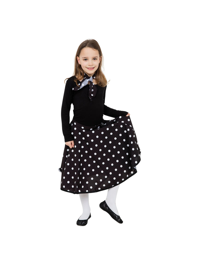 Rock n Roll Skirt 50s Diner Girls Costume_1