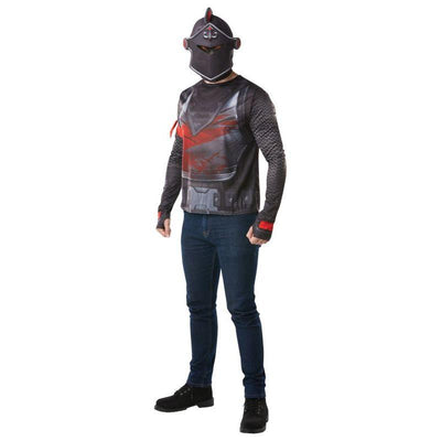 Rubie's Fortnite Black Knight Adult Costume Top & Mask_1