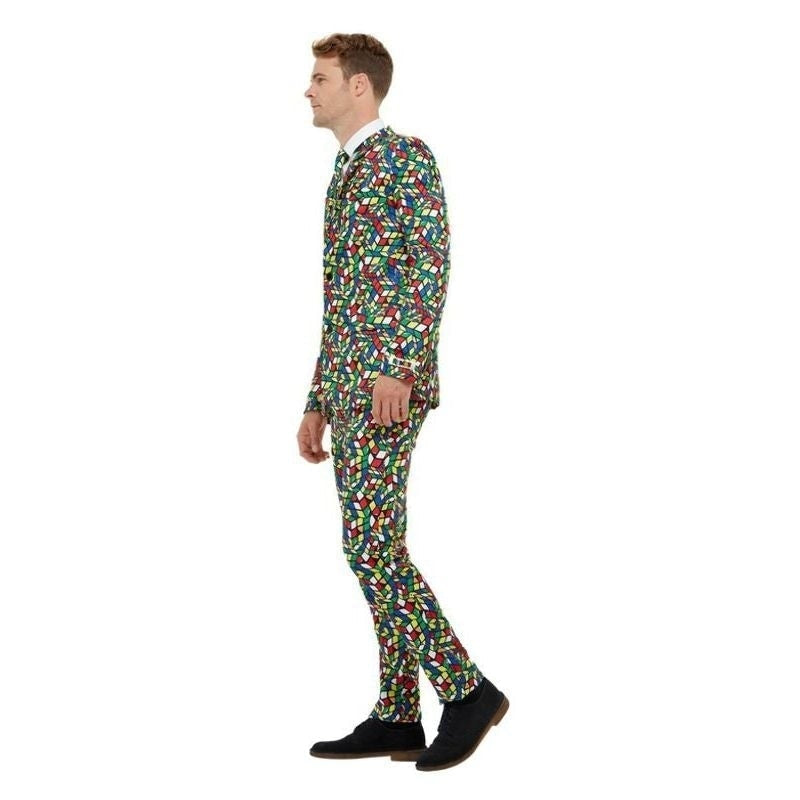 Rubiks Cube Suit Licensed Adult Costume_3