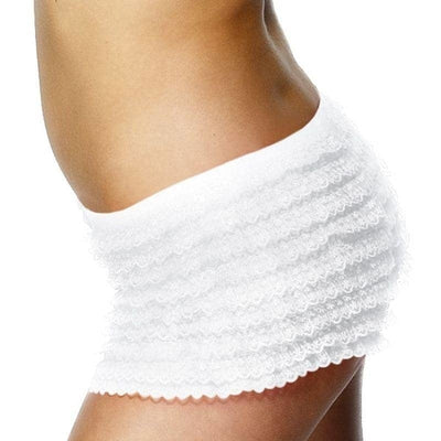 Ruffled Panties Adult White_1