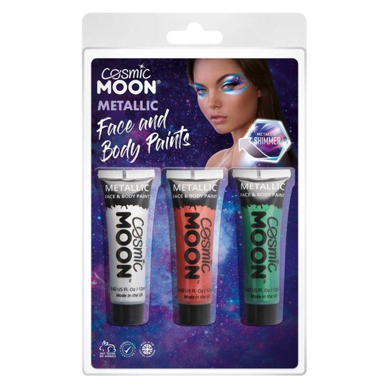 Cosmic Moon Metallic Face & Body Paint 3 Pack Clamshell 12ml_5 