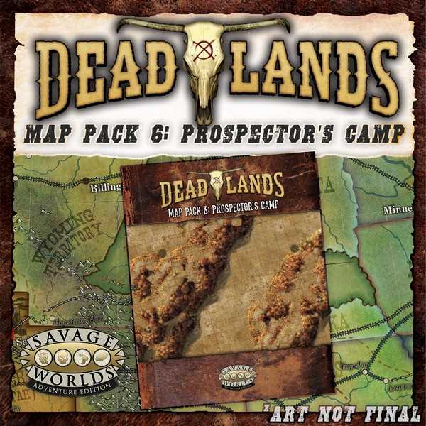 Deadlands: The Weird West Map Pack 6: Prospector&