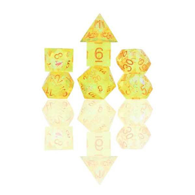 Sirius Dice: Sharp: Yellow Fairy Dice Sets