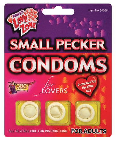 Mens Small Pecker Condoms Cd 3 Pink Saucy Goods Male Halloween Costume_1 SG041
