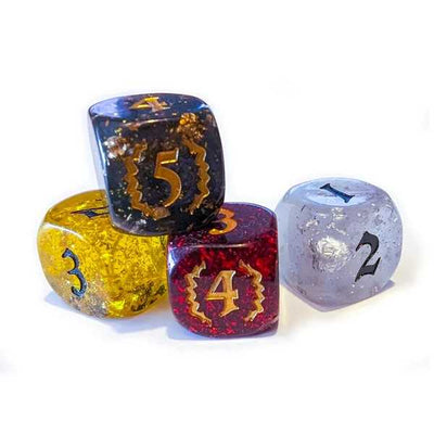 Oathsworn: Into The Deepwood - Amberlight Dice Set