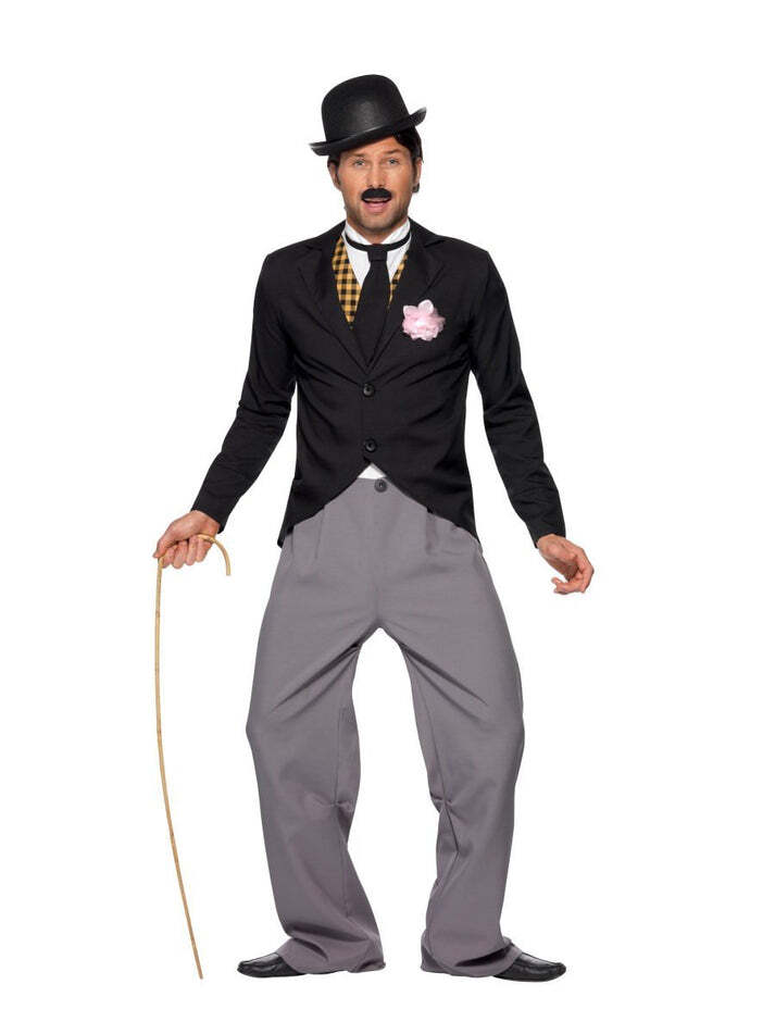 1920s Star Costume Adult Black Grey